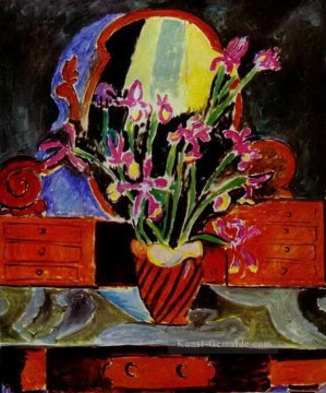 Henri Matisse Werke - Vase der Iris 1912 abstrakte fauvism Henri Matisse